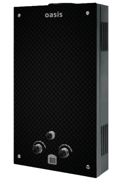 Газовая колонка Oasis Glass 20 KG (карбон)